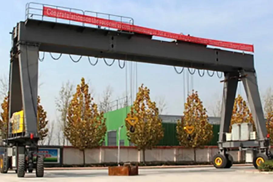 80-ton capacity double girder gantry