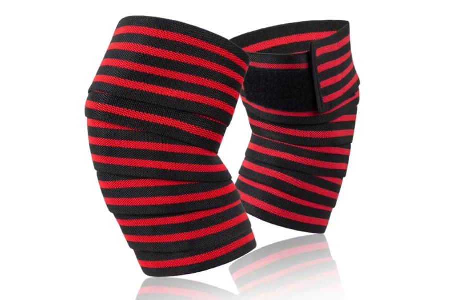 MKAS 200*8CM Knee Wraps