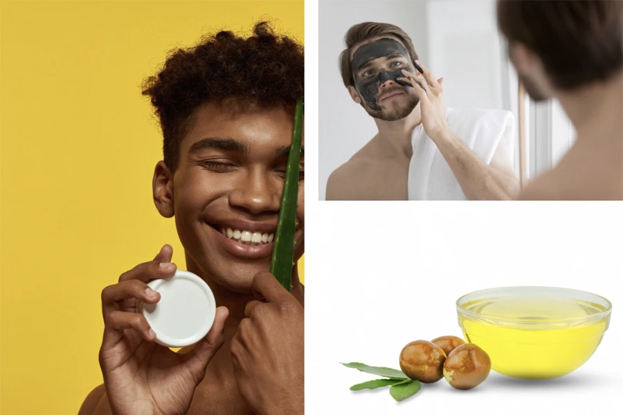 Men's facial cleanser