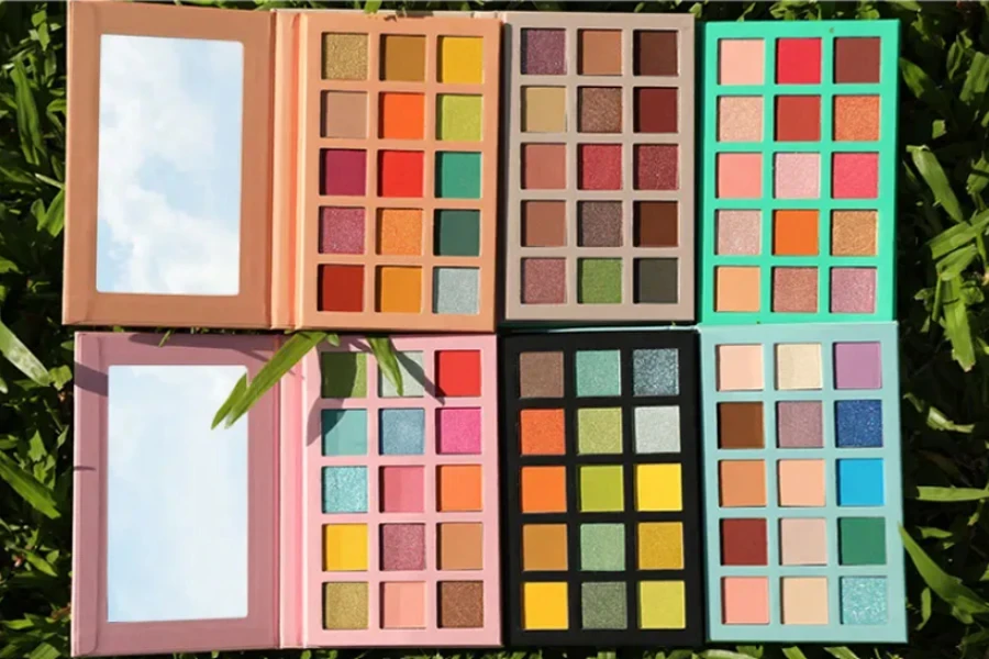 OCHAIN ​​nuova palette di ombretti personalizzata con etichetta privata per trucco nudo vegano di lusso pigmentato colorato all'ingrosso