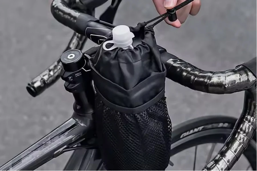 Borsa porta bottiglia d'acqua per manubrio bicicletta OEM / ODM