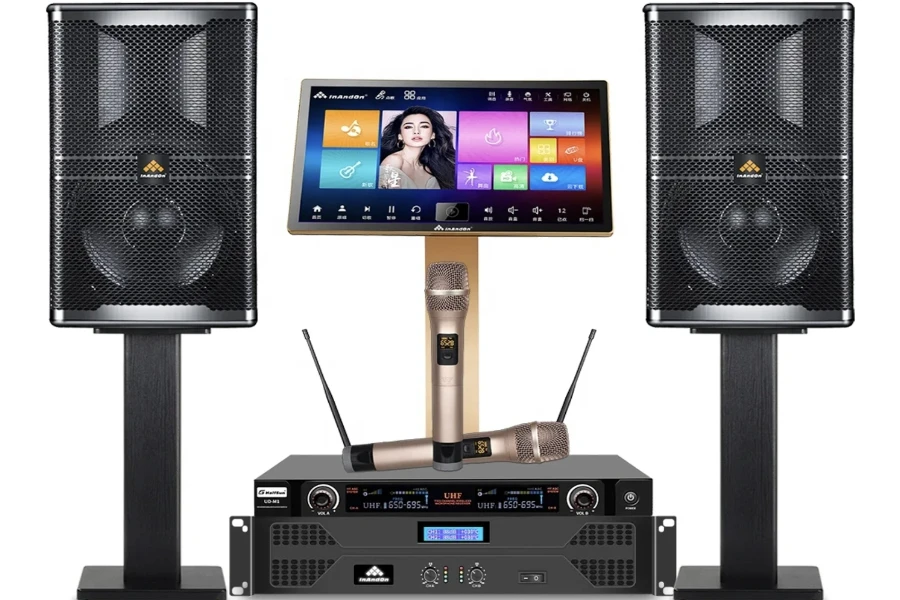 A complete karaoke player system