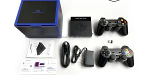 A set of game console accessories