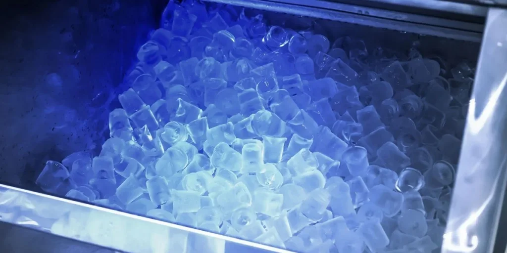 máquina de hielo comercial