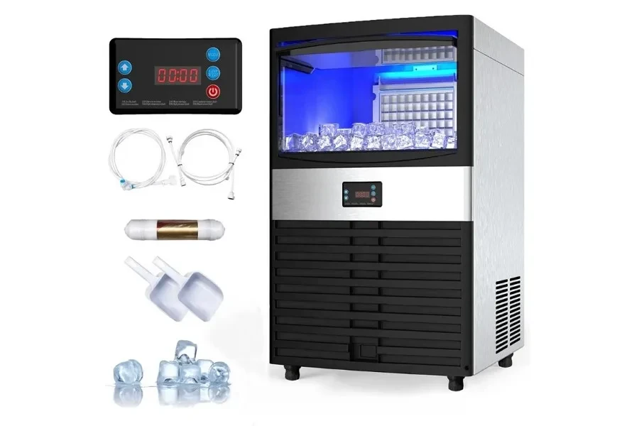 Donper commercial countertop ice maker