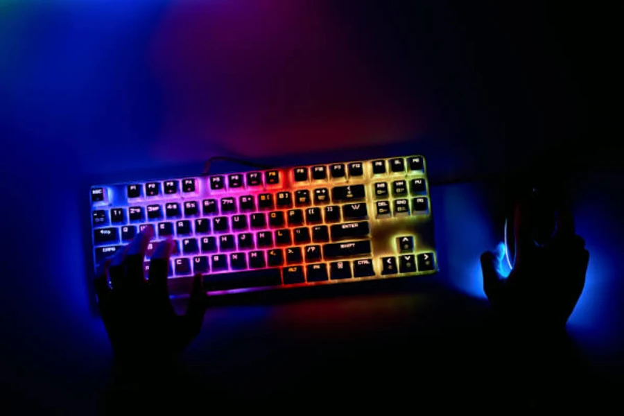 teclado para juegos