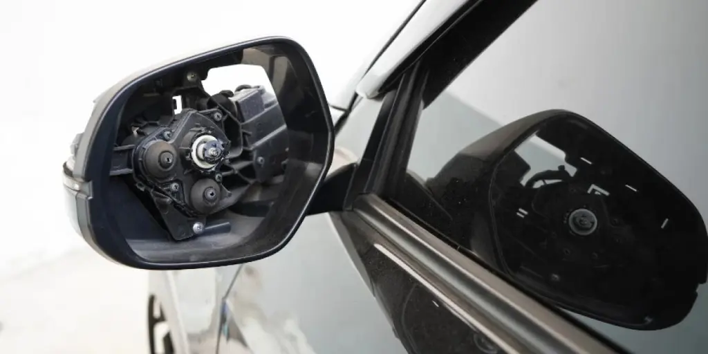 how-to-change-glass-for-outside-rear-mirror