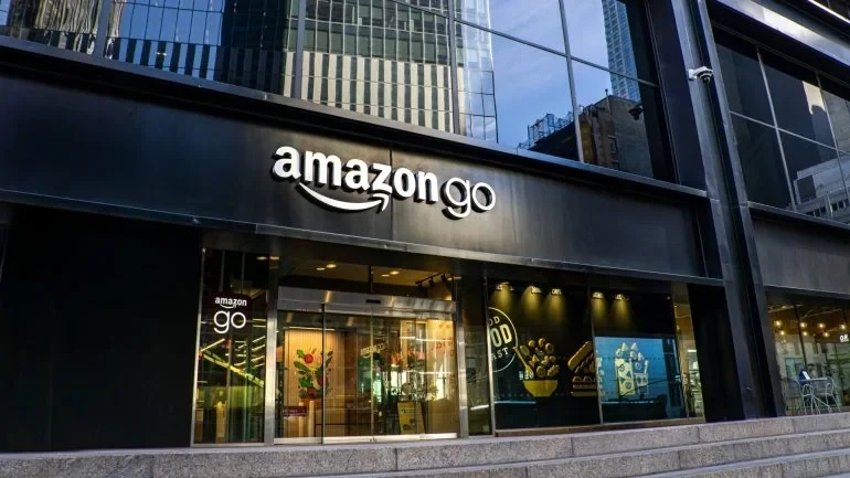 Amazon est l'un des principaux partisans du commerce sans friction grâce à sa marque Go. Photo : Spencer Jones/GHI/UCG/Universal Images Group via Getty Images.