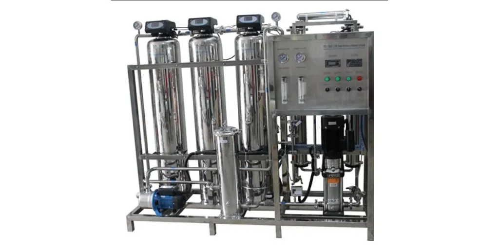 máquinas de tratamento de água industrial