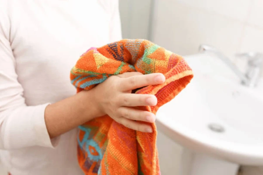 kids' bath towel