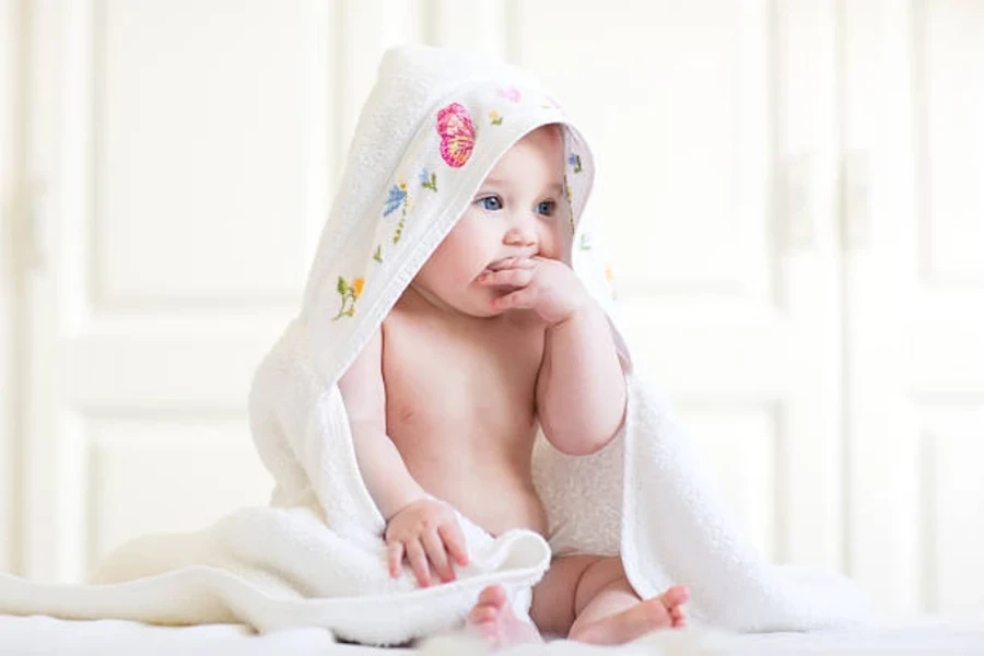 kids' bath towel