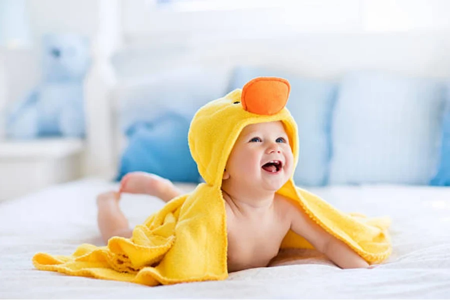 kids' bath towel