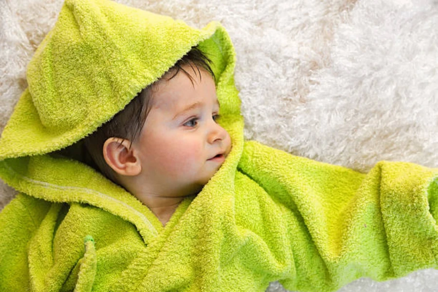 kids' bath towel