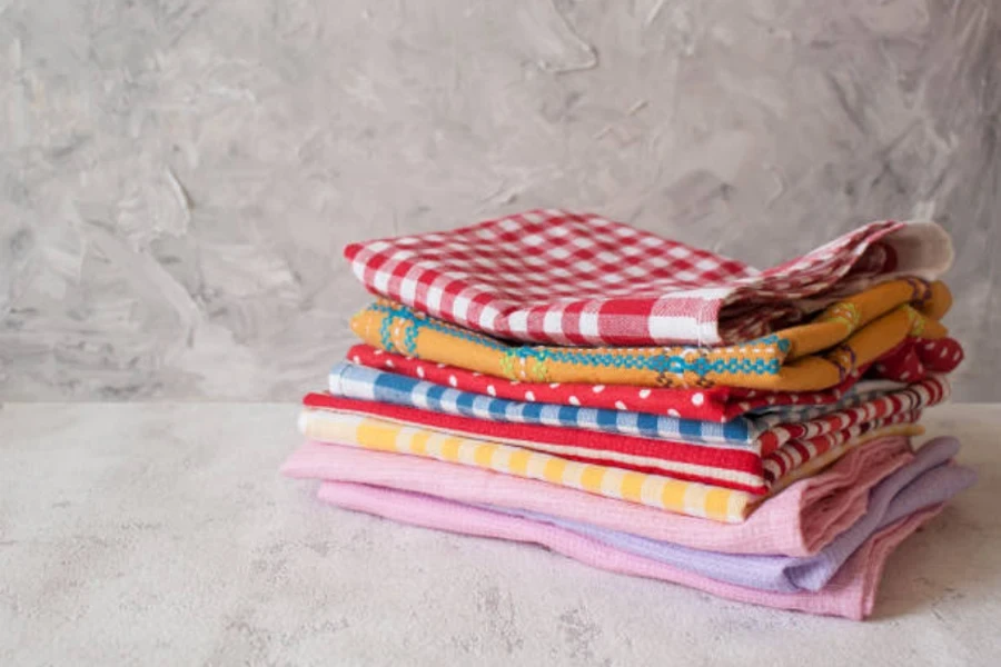 linen kitchen towels