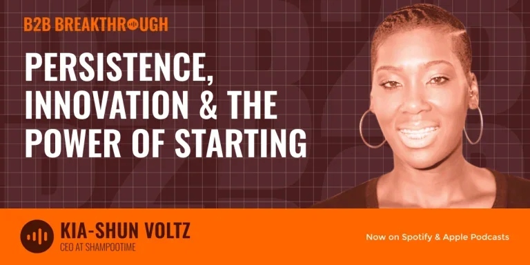 persistence, innovation, and the power of starting