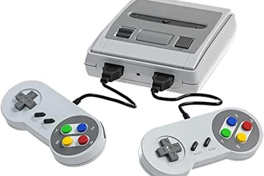 console de jogo retro