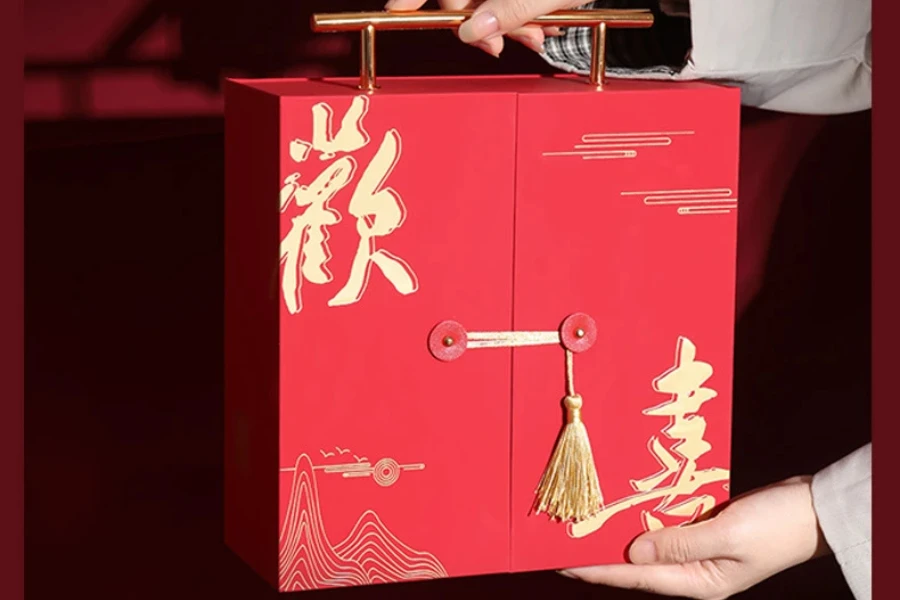 Unique packaging amplifies the festive spirit of Lunar New Year