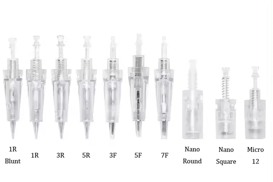 2. Cartucho de agulha descartável premium para máquinas de tatuagem profissionais
