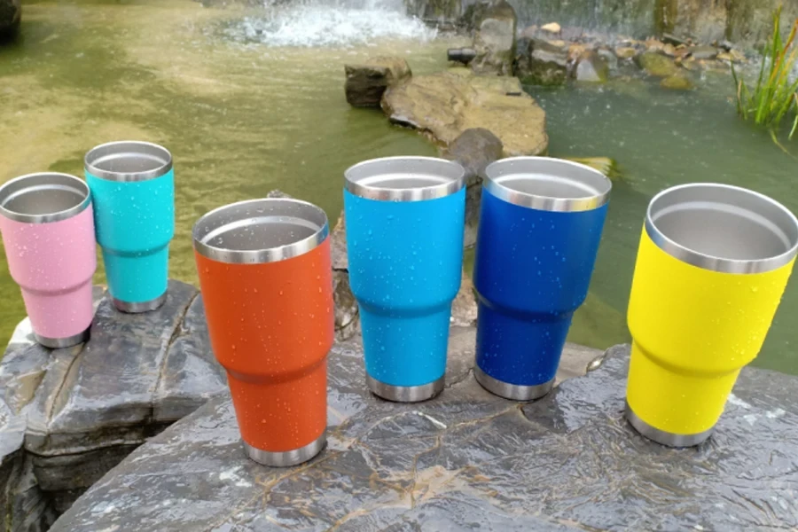 20 oz Powder Coat Tumbler