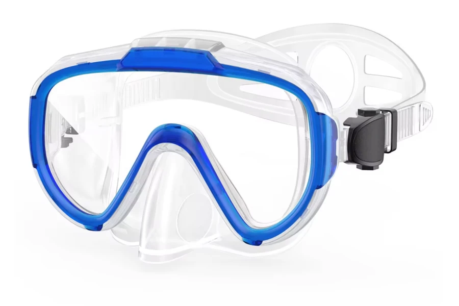 Masque de plongée professionnel en verre trempé 2024