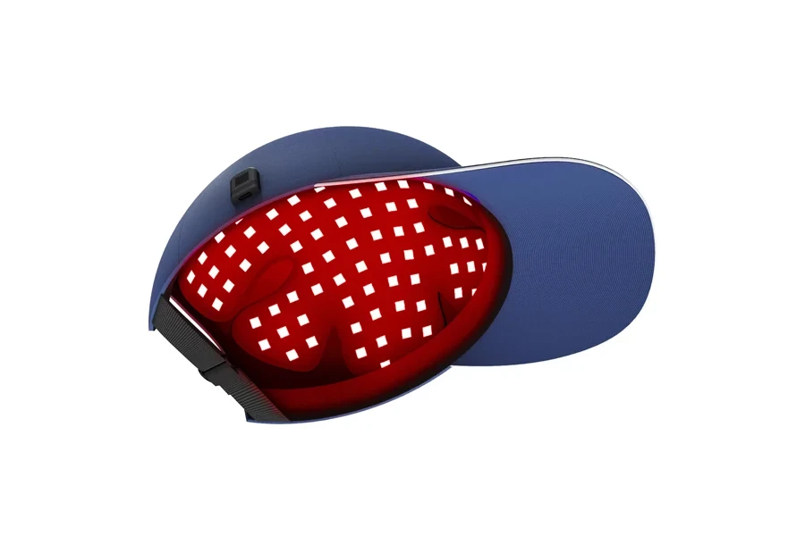 3. Gorro de terapia con luz roja para el crecimiento del cabello de YOULUMI