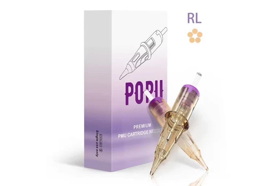 4. POPU Premium 1RL Cartridge Needles with Positioning System