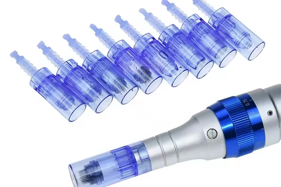 6. Cartuchos de agulhas Derma Pen de alta qualidade para Dr.Pen A6