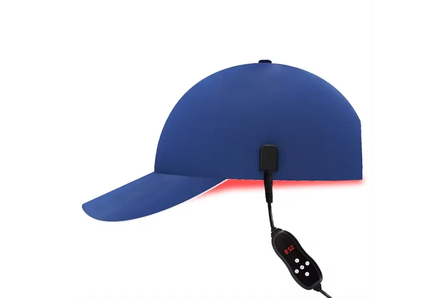 8. Gorro de terapia con luz roja infrarroja para el crecimiento del cabello de YOULUMI