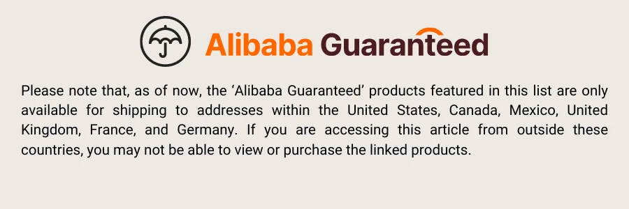 Garantie Alibaba
