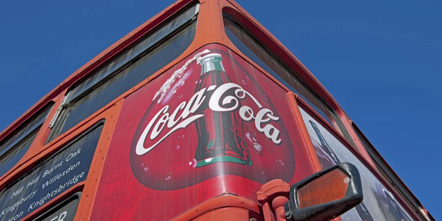 Coca-Cola-Außenwerbung