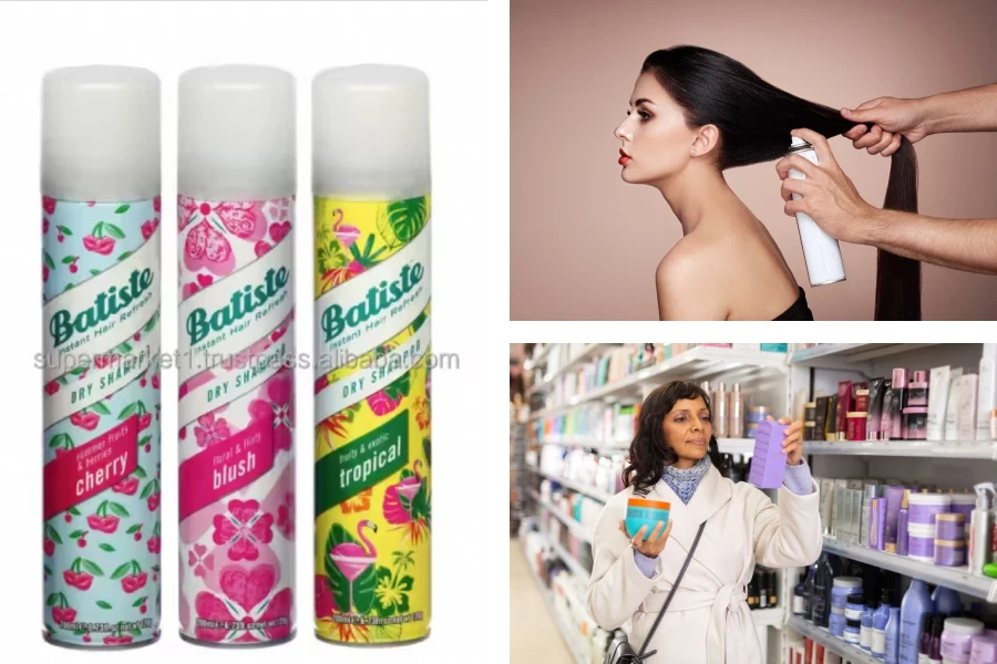 Produção de shampoo seco