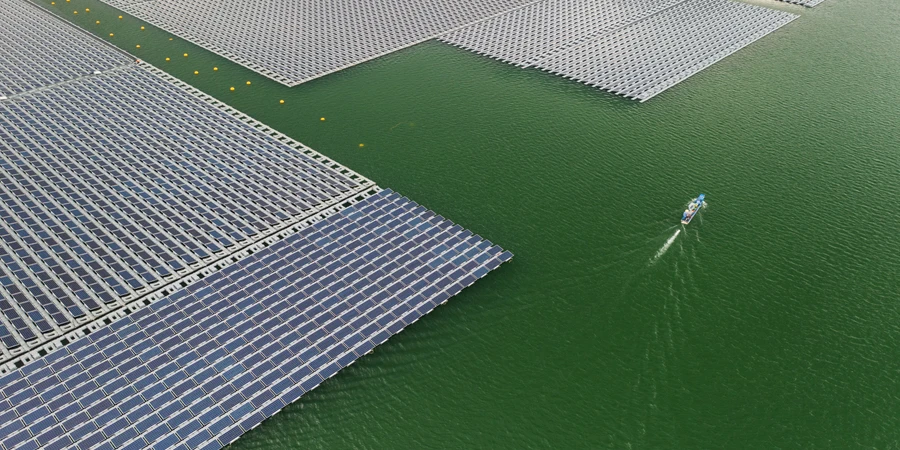 Плавающая ферма солнечной энергии
