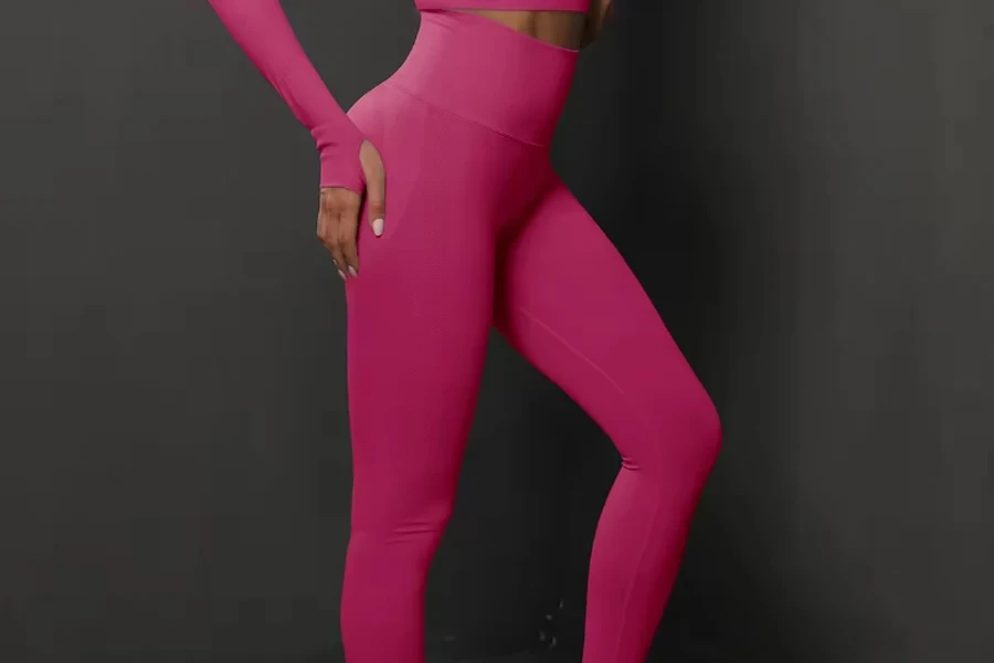 High Waist Scrunch Butt Lift Leggings by Nessaj