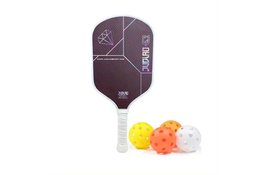 JUCIAO Kevlar and Carbon Fiber Pickleball Paddle
