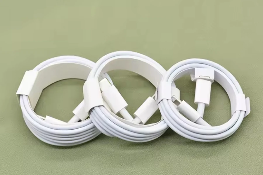 Nylongeflochtenes 60-W-USB-C-Ladekabel
