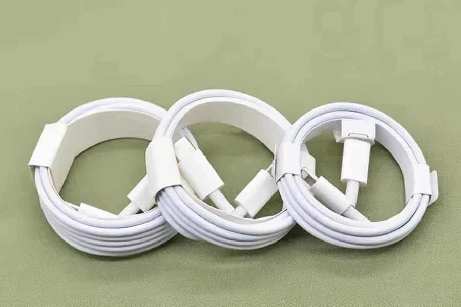 Kabel Pengisi Daya USB-C 60W Jalinan Nilon