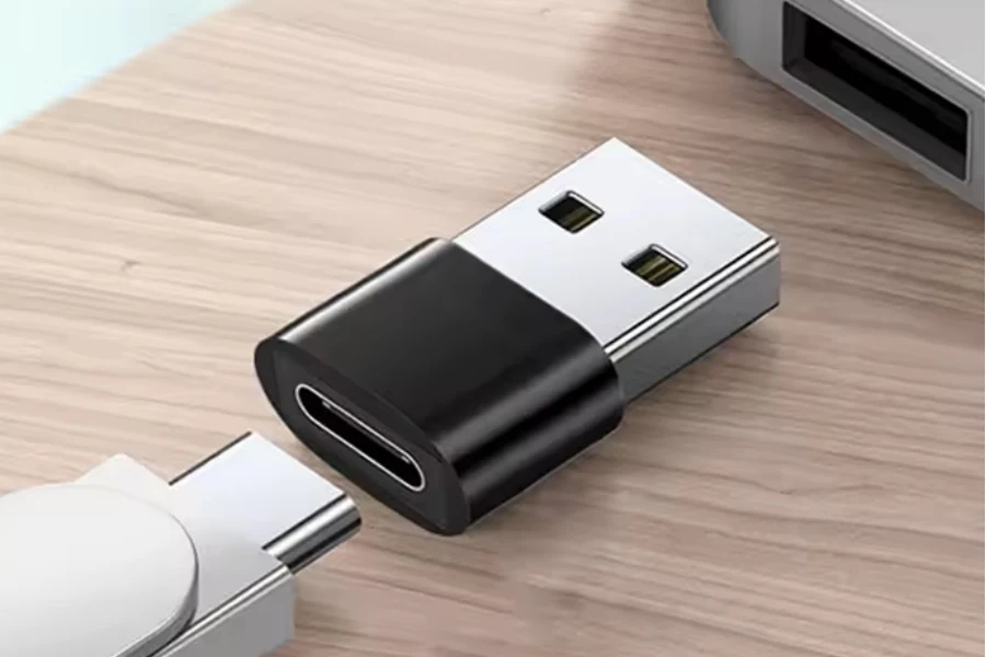 OTG USB Tip C Dişi Konnektör - USB 3.0 Tip A Erkek Şarj Senkronizasyonu Veri Adaptörü
