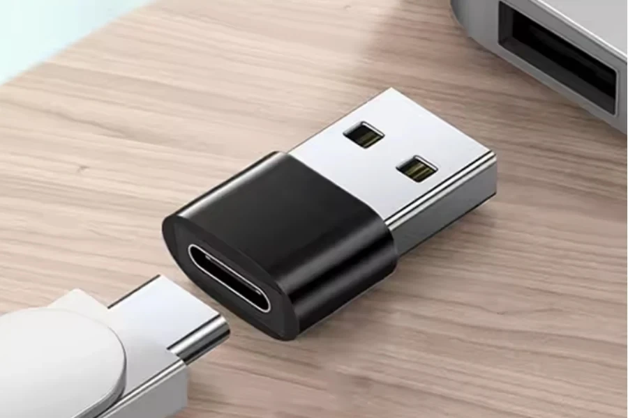 Konektor Wanita USB Tipe C OTG ke Adaptor Data Sinkronisasi Pengisian Daya Pria USB 3.0 Tipe A