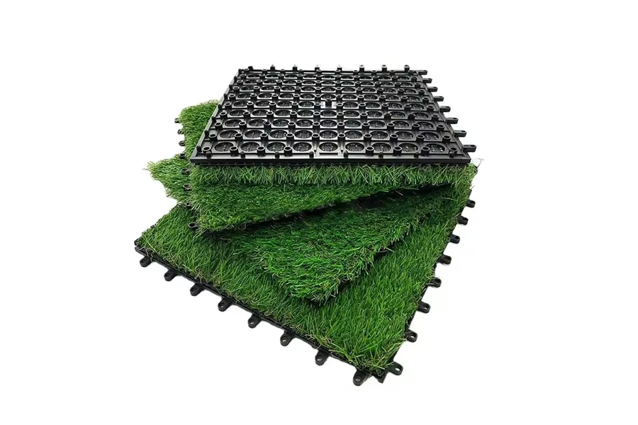 Outdoor Artificial Grass Tile