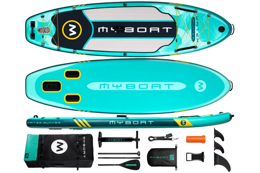 PF Outdoor Allround SUP aufblasbares Stand-Up-Paddleboard