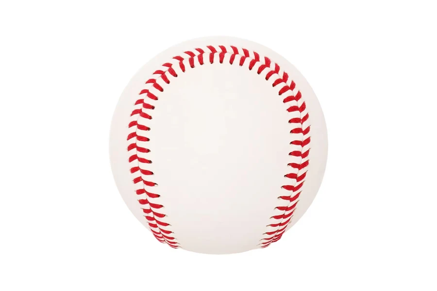 Beisebol com capa de couro premium para liga oficial e uso recreativo