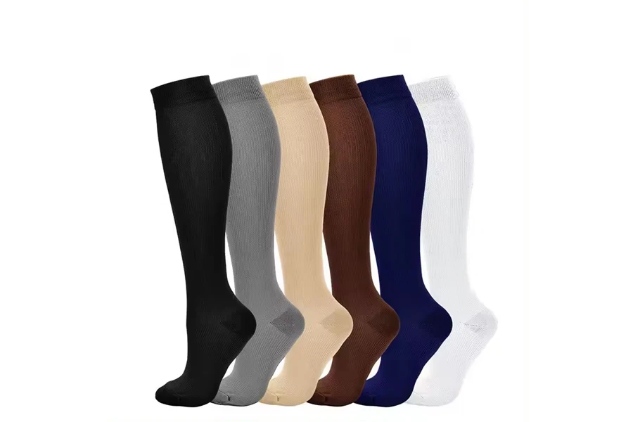Relaxing Medical Prevent Varicose Veins Compression Socks