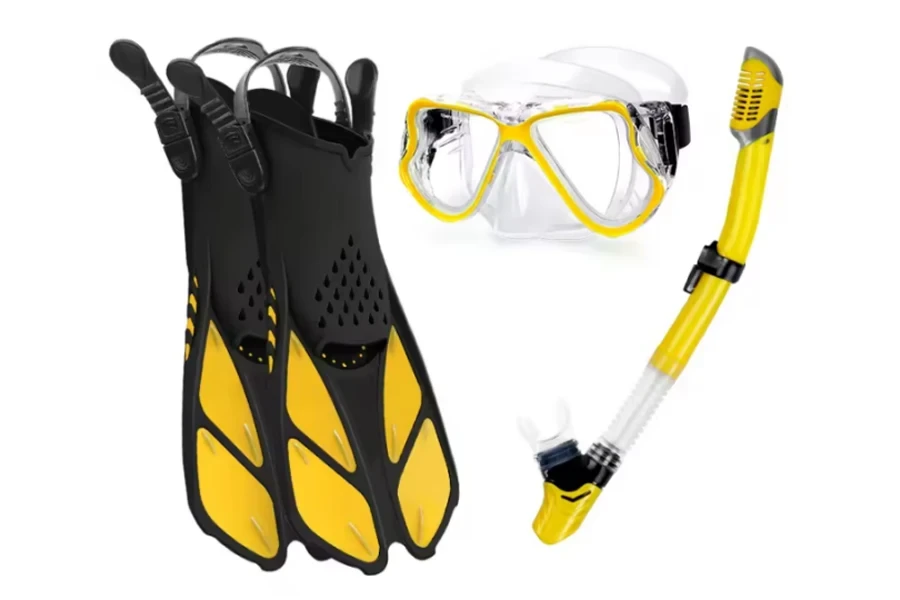 SKTIC Penjualan Terlaris Set Masker Selam Scuba Snorkel