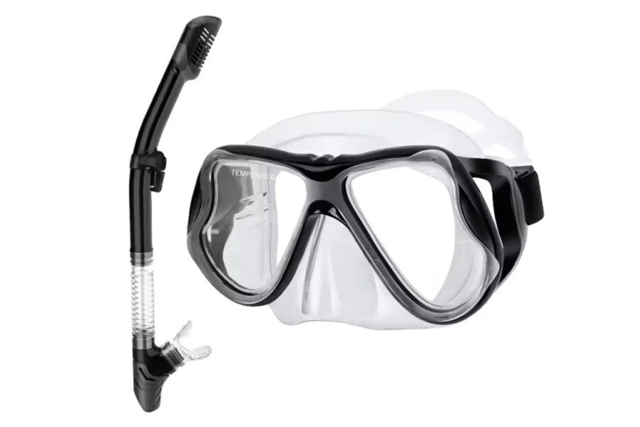 SKTIC Nuevas llegadas Gafas de máscara de buceo de respiración subacuática