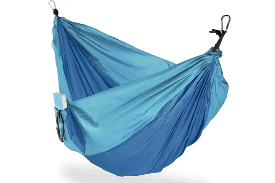 WOQI Wholesale High-Quality 210T Nylon Double Portable Camping Hammock