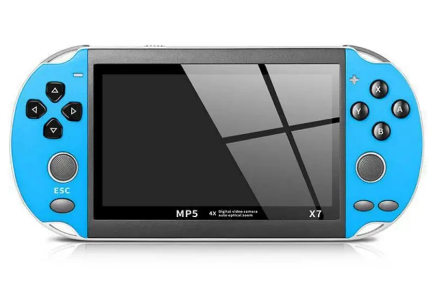 Console de videogame retrô portátil X7