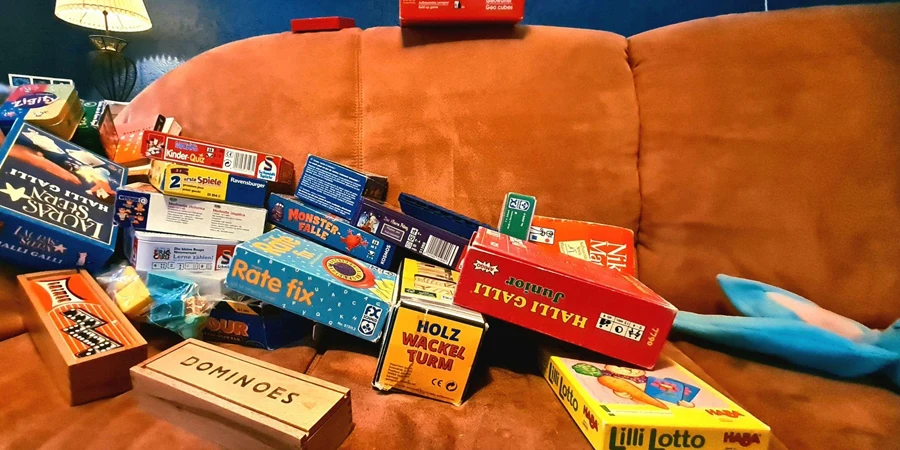 collection of board games
