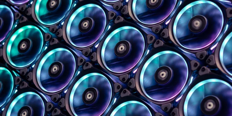 Colorful CPU cooling fans