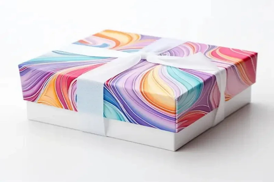 Colorful design is one of the major chocolate packaging trends