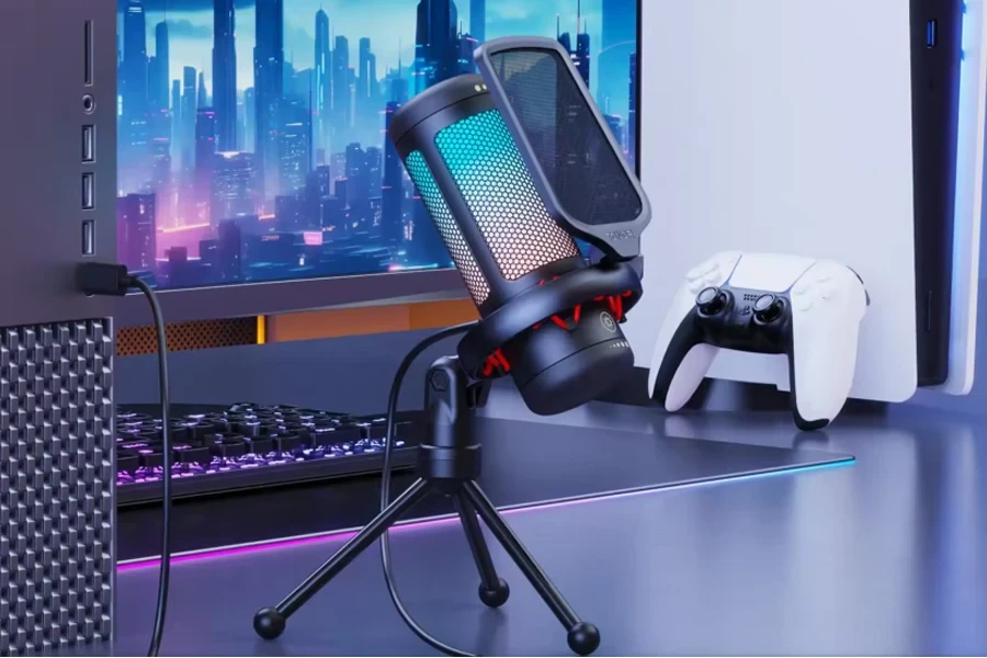 microphone de jeu